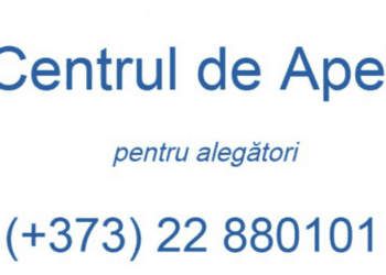 Cetățenii pot suna la Centrul de Apel pentru a solicita informații despre organizarea alegerilor