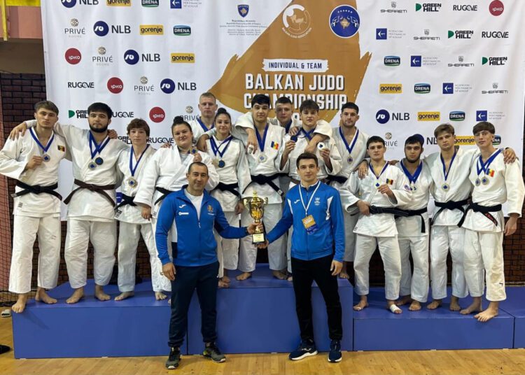 Judocanii moldoveni au cucerit 14 medalii la Campionatul Balcanic U23. Două medalii de aur vor ajunge la Bălți
