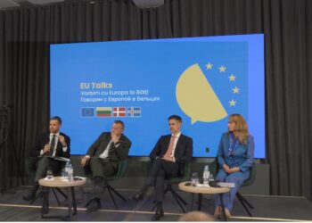 VIDEO // „Sunt trei argumente – libertatea de a călători, de a studia și de a munci”. Reprezentanții NB8, în vizită la Bălți