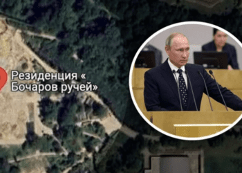 FOTO / VIDEO | Speriat de dronele ucrainene, Putin și-a demolat casa de vacanță preferată de la Marea Neagră