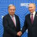 Șeful ONU nu mai e primit la Kiev după ce a dat mâna cu Putin la summitul BRICS