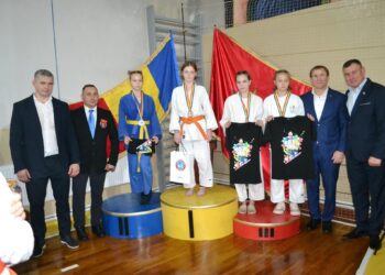 FOTO // Peste 200 de tineri judocani din R. Moldova, dar și Ucraina, au luptat la Ocnița