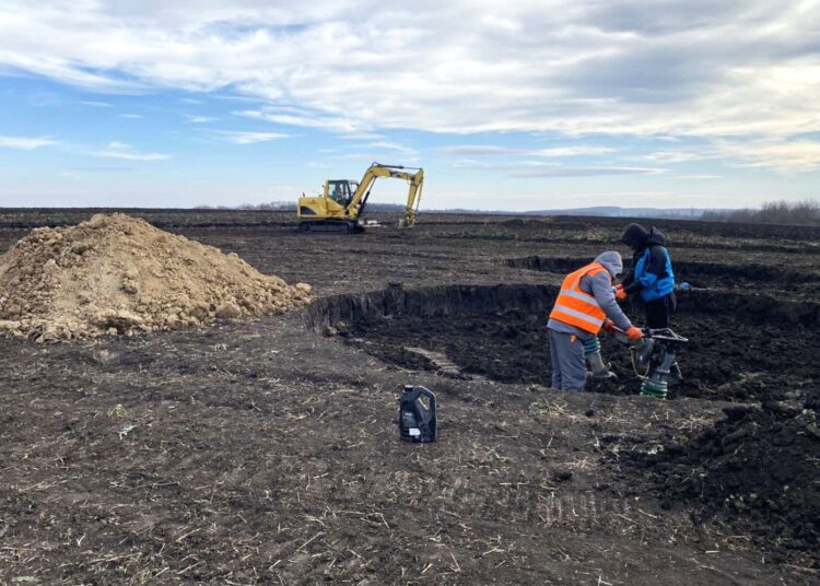 FOTO // Cu finanţare de la stat, raionul Floreşti îşi extinde reţeaua de apeduct