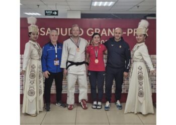 FOTO // Para judocanii moldoveni au cucerit trei medalii la Grand Prix-ul de la Astana