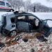 Accident la Sîngerei. Încă o mașină s-a izbit într-un copac