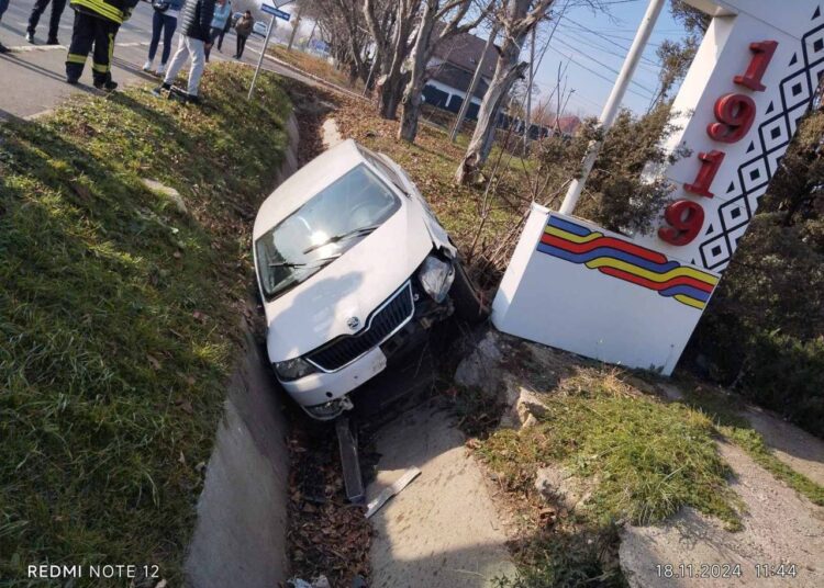 Accident la Răuțel. Șoferul a decedat la fața locului