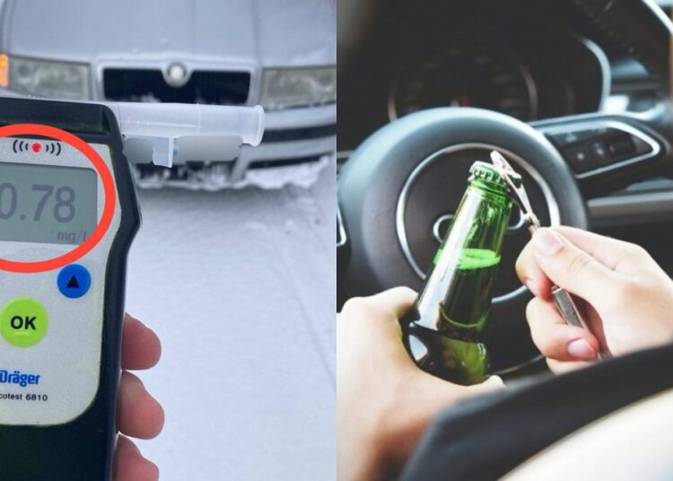 Șofer din Edineț, prins în stare de ebrietate avansată