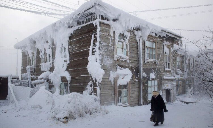 Viața în cel mai geros oraș din lume. Iarna, temperaturile pot depăși -50 de grade Celsius