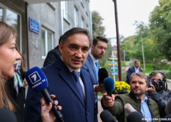 Stoianoglo a votat. Ce a declarat candidatul la ieșirea din secție