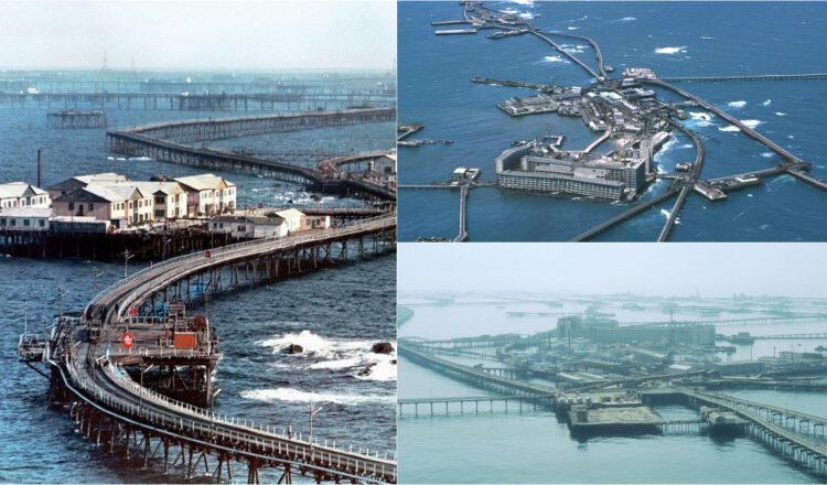 FOTO // „Atlantida lui Stalin”, uluitorul oraș plutitor din mijlocul Mării Caspice care riscă să producă un dezastru ecologic de proporții