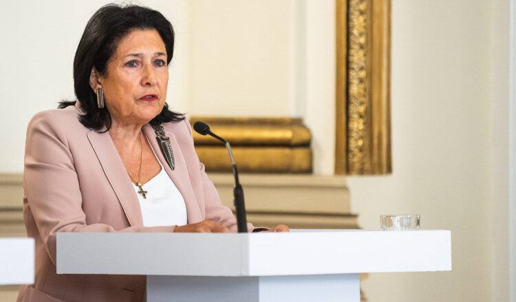 Președinta Georgiei cere repetarea alegerilor parlamentare: „Guvernul a capturat toate instituțiile statului”