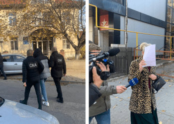 FOTO | Doi tineri au fost reținuți în urma perchizițiilor de la Bălți