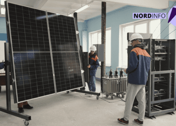 VIDEO | Au ales o meserie bine plătită. Elevii din Rîșcani învață să monteze panouri fotovoltaice