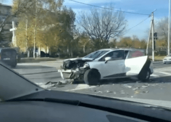 VIDEO // Dimineață cu accidente la Bălți. Încă o coliziune a avut loc la ieșirea din oraș