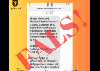 Zeci de cazuri de escrocherie. Poliția: Poșta Moldovei nu cere date bancare sub pretextul unui pachet nelivrat