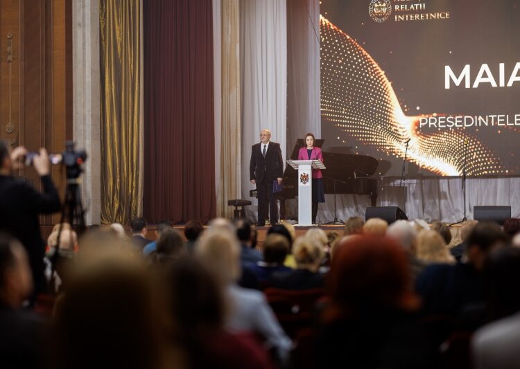 VIDEO // Maia Sandu, la Gala Comunităților Etnice: Avem o țară bogată în tradiții, culturi și limbi, în care putem să trăim frumos împreună