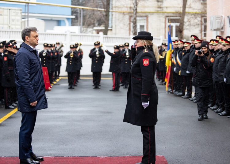 FOTO // Moldova celebrează 33 de ani de la înființarea trupelor de carabinieri
