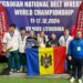 Aur pentru un sportiv din Bălți. În total, șase luptători s-au ales cu aur, argint și bronz la Campionatul Mondial de luptă la brâu