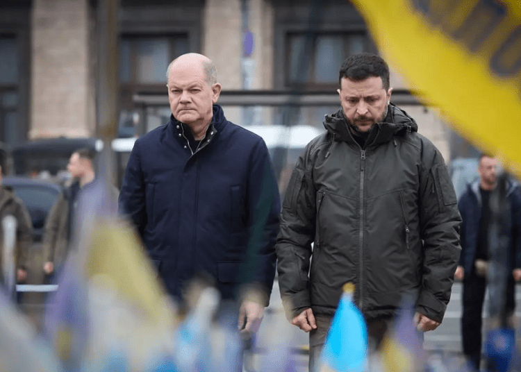 Olaf Scholz, în vizită la Kiev. Compromisul lui Volodimir Zelenski: „Soluții diplomatice pentru recuperarea teritoriilor ocupate de ruși”