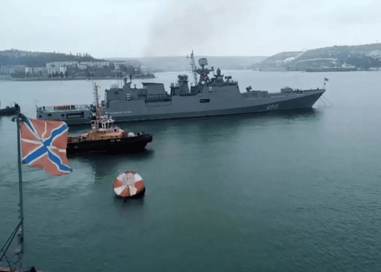 Rusia a retras toate navele de război din Marea Neagră și Marea Azov, susține Kievul. „Nu mai există vase inamice”