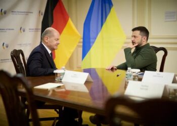 Cancelarul german Olaf Scholz a anunțat la Kiev noi ajutoare pentru Ucraina