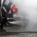 O mașină parcată a luat foc la Edineț