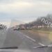 VIDEO // Grav accident rutier la intrarea în satul Corlăteni, raionul Rîșcani