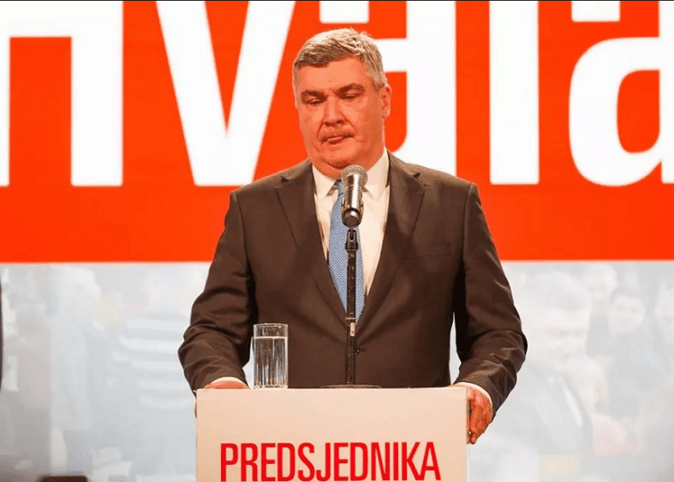 Zoran Milanović, un critic dur al Uniunii Europene şi al NATO, a câștigat un nou mandat de președinte al Croației