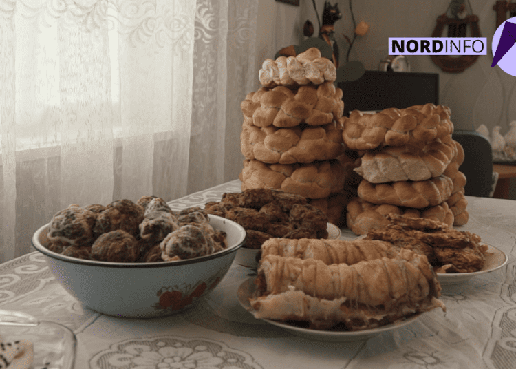 VIDEO // De Crăciun, gospodinele din Mihăileni pun pe masă doar bucate de casă