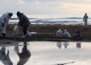 Efectul poluării uriașe cu petrol de la Marea Neagră: Rușii își schimbă planurile de vacanță și anulează rezervările din stațiuni