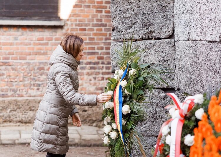 Maia Sandu, alături de alți lideri mondiali, la comemorarea a 80 de ani de la eliberarea lagărului Auschwitz-Birkenau