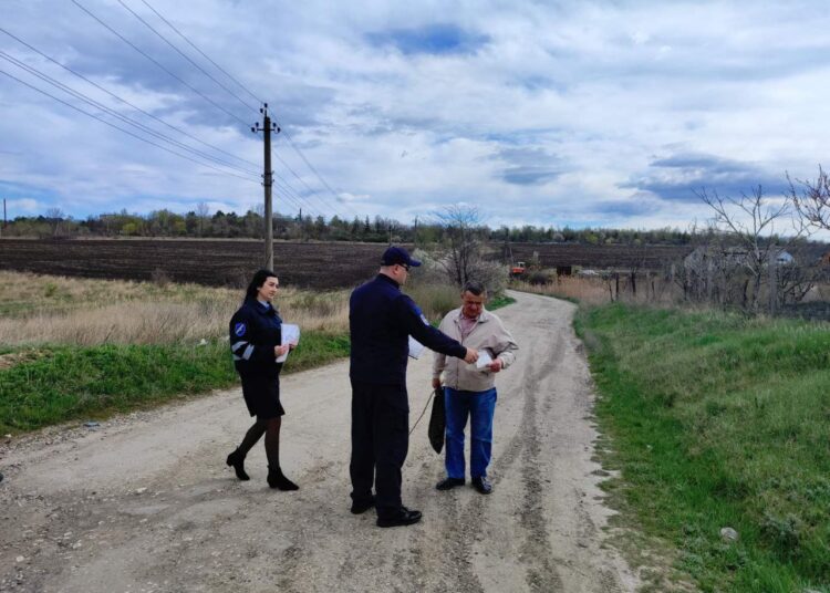 FOTO // Bălțenii, avertizați să nu dea foc la vegetație uscată și deșeuri