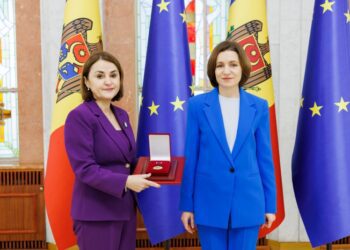 Fosta ministră de Externe a României, Luminița Odobescu, distinsă cu „Ordinul de Onoare” de Maia Sandu