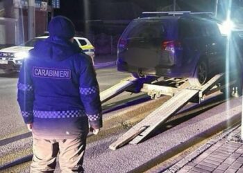 FOTO // Un șofer beat la volan, tras pe dreapta de carabinerii din Bălți