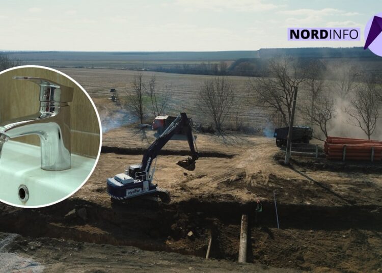 VIDEO // Locuitorii din Edineț vor comsuma apă curată. Lucrările de construcție a stației de tratare a apei sunt în toi