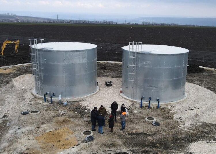 FOTO // ADR Nord: Peste jumătate din lucrările la apeductul magistral din raionul Florești au fost finalizate