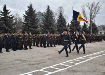 FOTO // Peste 100 de tineri din nordul țării au jurat credință patriei