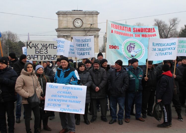 Feroviarii din Ocnița anunță suspendarea activității din 10 martie, dacă nu își primesc salariile restante