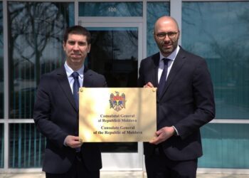 A fost deschis Consulatul General al R. Moldova la Sacramento. Mihai Popşoi: un sprijin pentru diaspora din SUA