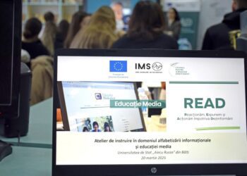 Atelier de educație media la Universitatea „Alecu Russo” din Bălți. Tinerii au discutat despre provocările jurnalismului contemporan