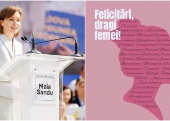 Maia Sandu, mesaj de felicitare cu ocazia Zilei Internaționale a Femeii: „Celebrăm curajul, determinarea și puterea femeilor”