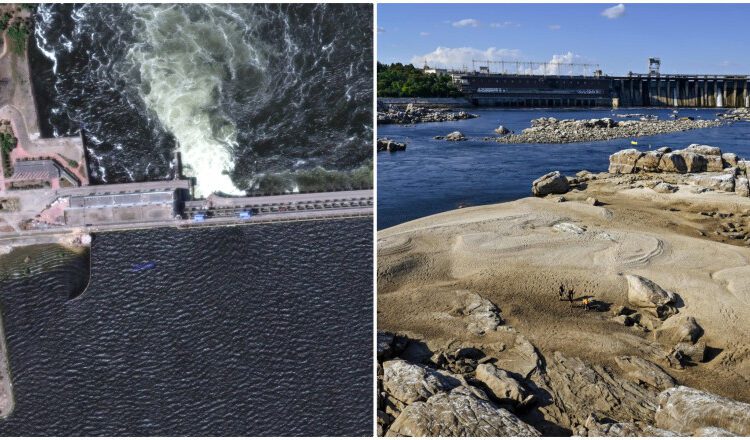 Distrugerea unui baraj din Ucraina, comparată cu dezastrul nuclear de la Cernobîl. Explozia a cauzat o „bombă toxică cu ceas” 