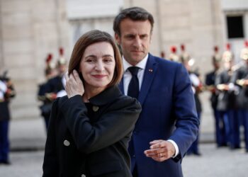 Maia Sandu se află în Franța. Se va întâlni cu Emmanuel Macron