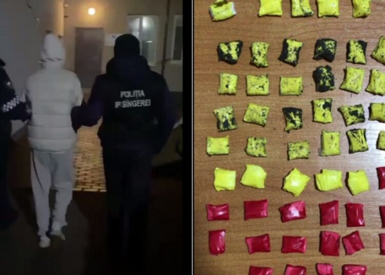 VIDEO // Tineri din Sîngerei, prinși cu droguri. Riscă până la 15 ani de închisoare