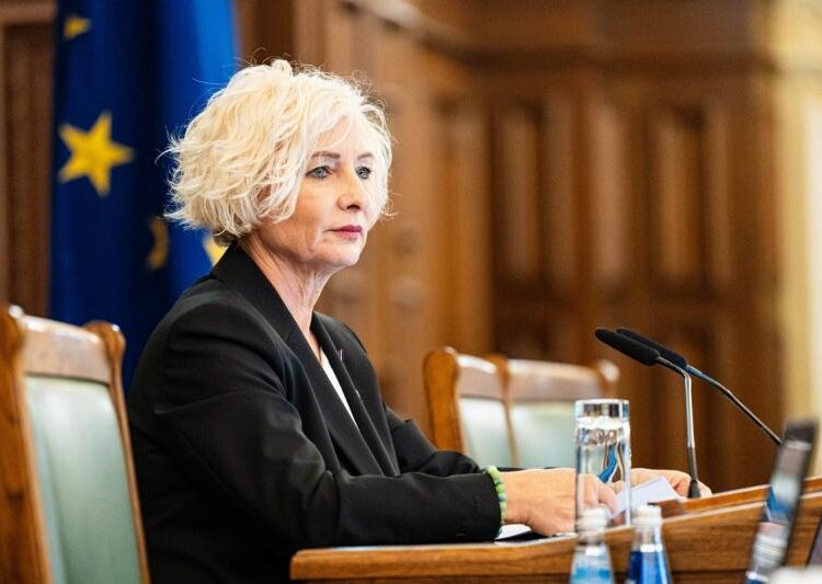 Președinta Parlamentului Letoniei, Daiga Mieriņa, vine la Chișinău