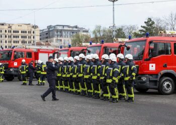 FOTO | R. Moldova primește 19 autospeciale de intervenție din partea Japoniei