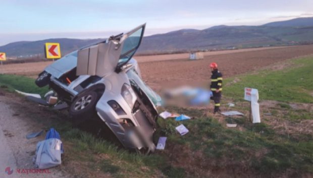 Trei moldoveni au decedat într-un accident în România