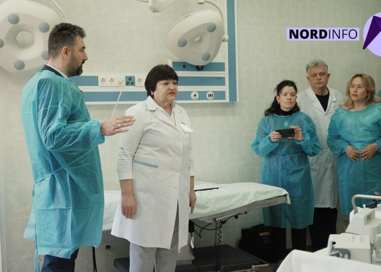 VIDEO // Donație pentru micii pacienți din nordul țării: instrumente, pompe pentru perfuzie, otoscoape, aparat EKG