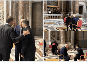 Zelenski și Trump s-au întâlnit la Roma