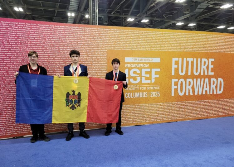 FOTO // Echipa R. Moldova, premiată în cadrul Concursului Internațional de Științe și Inginerie ISEF